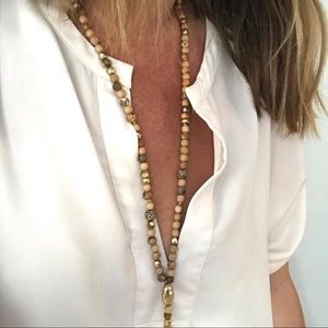 Lucky Brand Long-line Boho Necklace